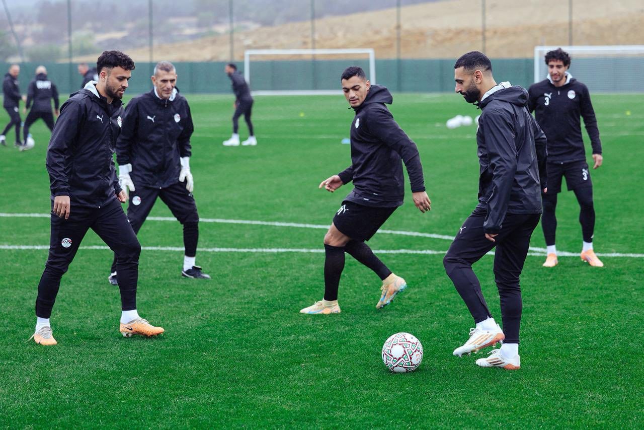 تدريب منتخب مصر استعدادا لجنوب إفريقيا (1)