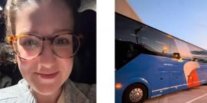 أمريكية تتفاجأ بأن رحلتها الجوية بحافلة وليست بطائرة