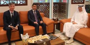 وزير التجارة بحث مع سفير أوزبكستان تعزيز التعاون المشترك في الأمن الغذائي