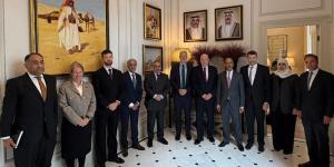 المنيخ وسفراء خليجيون يبحثون العلاقات العسكرية مع بريطانيا