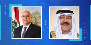سمو الأمير والرئيس اللبناني: بذل كافة الجهود لإرساء روافد السلام في المنطقة