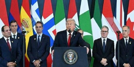 ترامب:
      الجيش
      المصري
      من
      أقوى
      جيوش
      العالم..
      وسنعمل
      معًا
      لإعادة
      إعمار
      غزة