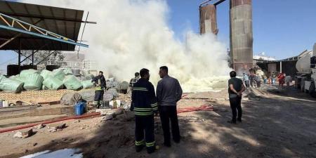 حريق بمصفاة نفط في إيران يخلف ضحايا