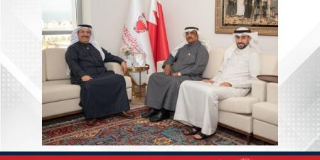 القائم بأعمال أمين عام المؤسسة الملكية للأعمال الإنسانية يستقبل سفير مملكة البحرين لدى الجمهورية السورية