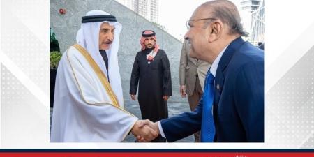 فخامة رئيس جمهورية باكستان الإسلامية يزور مجلس التنمية الاقتصادية