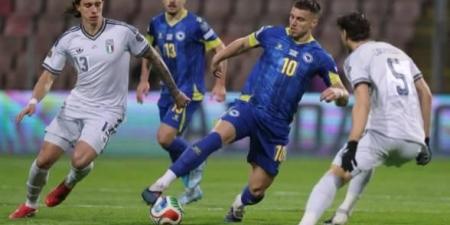 إيطاليا تغيب عن المونديال بعد الخسارة أمام البوسنة والهرسك