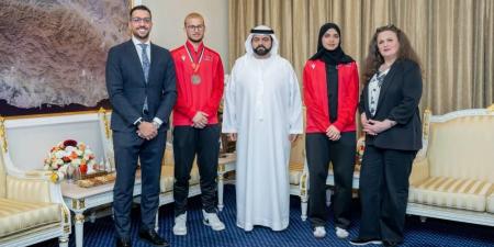 محمد بن حمد يلتقي فارس البلوشي برونزي مونديال المبارزة