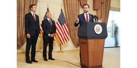 نائب الرئيس الأميركي عن محادثات إسلام آباد: تفاوضنا بحسن نية لكن لم يقبلوا بشروطنا.. وباكستان تتعهد بمواصلة تيسير الحوار بين واشنطن وطهران