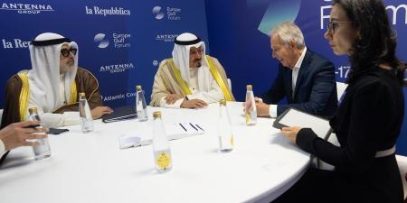 العبدالله ونظيره القطري يبحثان تعزيز التعاون وعدد من القضايا المشتركة
