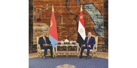 السيسي يؤكد موقف مصر الثابت الساعي للحفاظ على أمن واستقرار منطقة القرن الأفريقي
