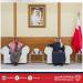 وزير الإعلام يستقبل رئيس جمعية الصحفيين البحرينية ولجنة الإعلام الرياضي بالجمعية
