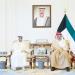 سمو ولي العهد يستقبل البديوي ووزير الخارجية وسفيرنا الجديد لدى التشيك