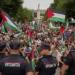 احتجاجات مؤيدة لفلسطين واستنفار أمنى قرب حفل يوروفيجن فى فيينا قبيل النهائى