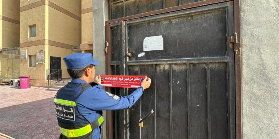 «الإطفاء» نفذت حملة تفتيشية بالفحيحيل