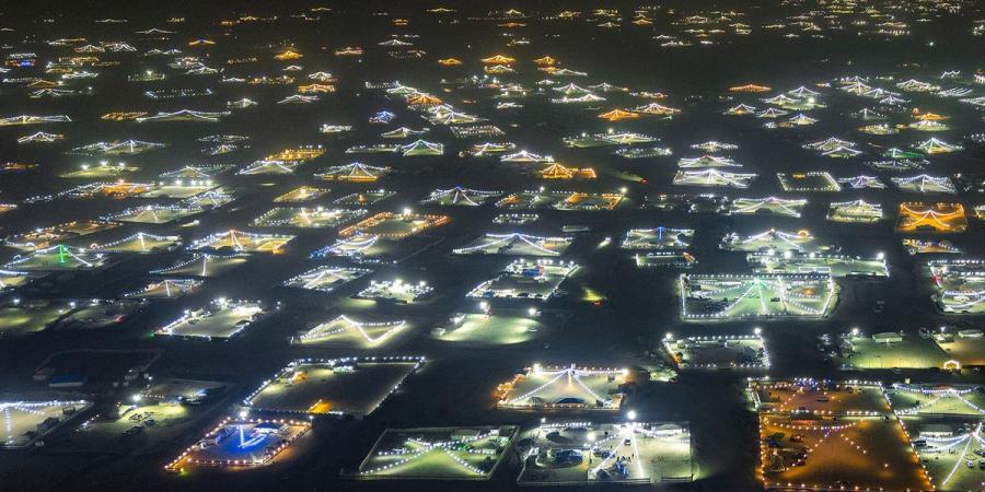 موسم التخييم الربيعي.. موروث شعبي كويتي يتجدد شتاء كل عام