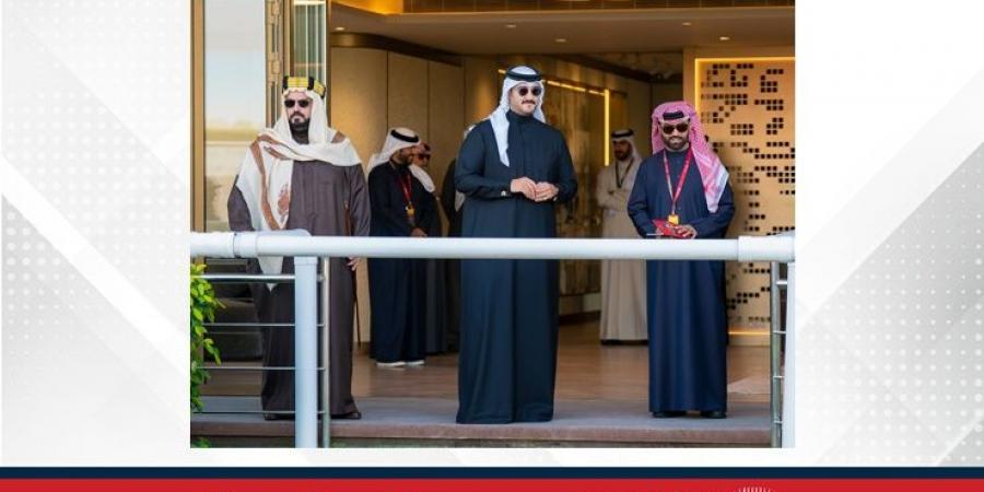 سمو الشيخ عيسى بن سلمان بن حمد يشهد الجولة الثانية لبطولة البحرين الدولية