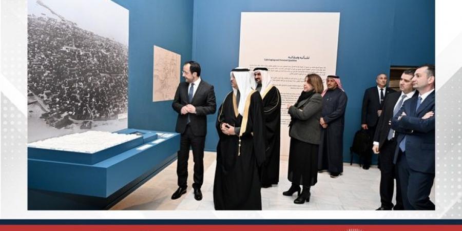 رئيس جمهورية قبرص يقوم بزيارة متحف البحرين الوطني