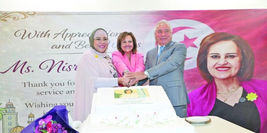 تكريم دبلوماسي لممثلة «مفوضية اللاجئين»: بصماتها واضحة في العمل الإنساني