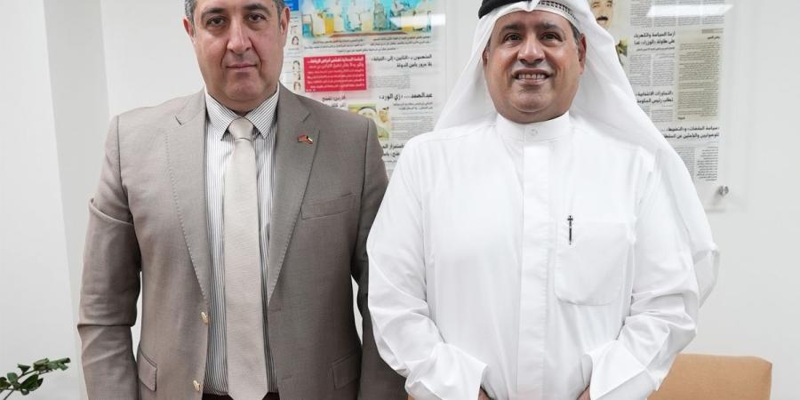 رئيس التحرير يستقبل السفير الأرمني
