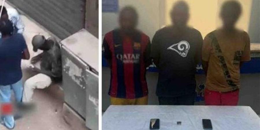 بعد تداول فيديو.. القبض على 3 أفارقة يتعاطون المخدرات فى البساتين